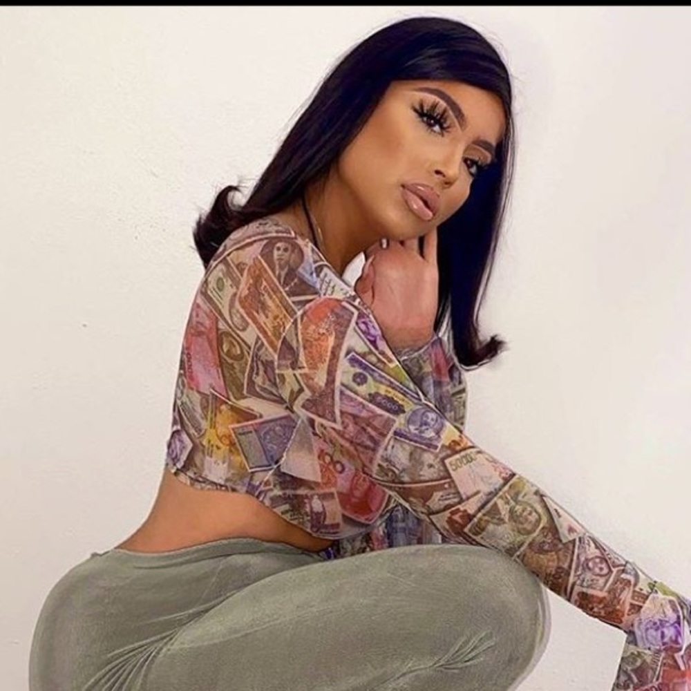 Money print top